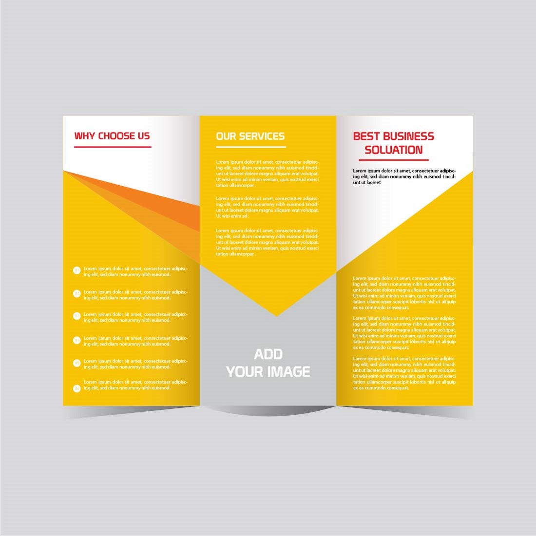 vector digital marketing trifold brochure design editable and resizable 03 811