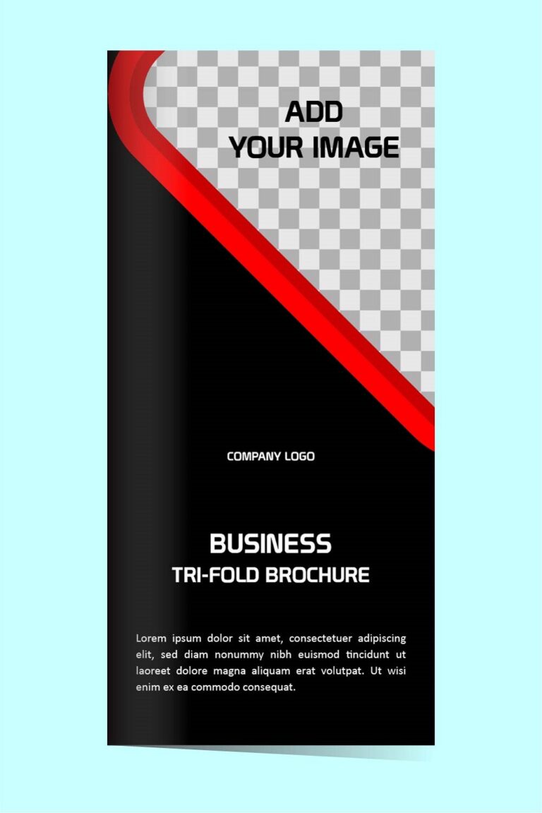 Vector Tri fold Business brochure design template - MasterBundles