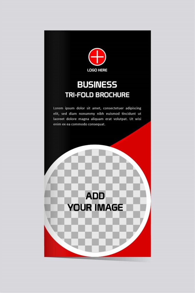 Vector Tri fold Business brochure design template editable - MasterBundles