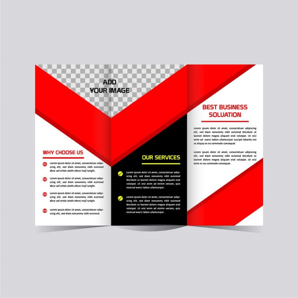 Vector Tri Fold Business Brochure Design Template Editable And Resizable Masterbundles 9907