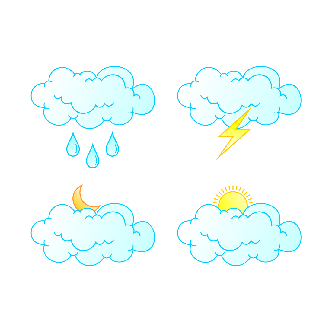 Weather icon preview image.