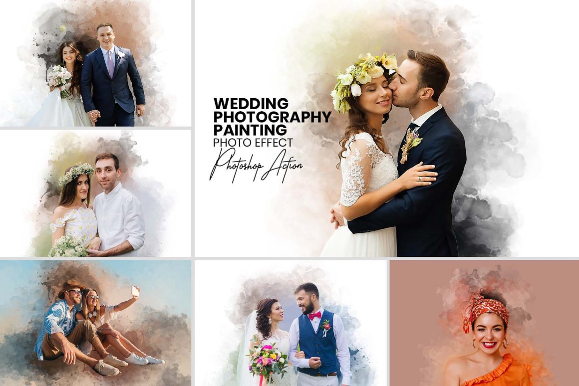 wedding photography painting 718