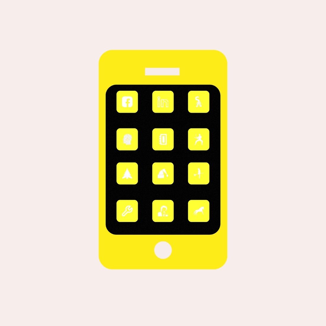 YELLOW ICONS PACK preview image.