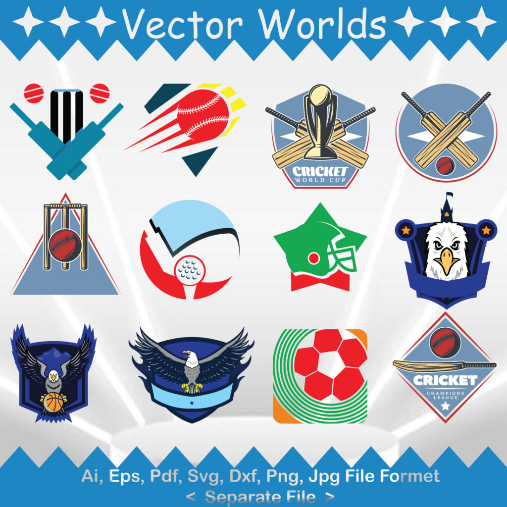 Sports Logos SVG Vector Design MasterBundles