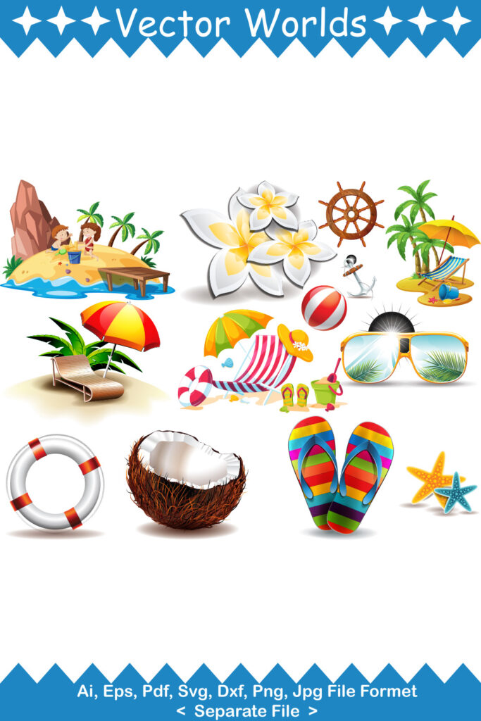 Summer SVG Vector Design - MasterBundles