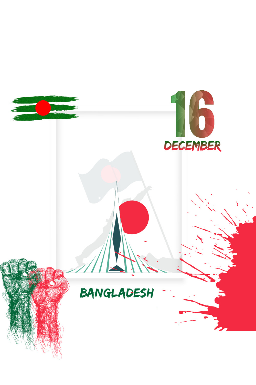 16 December victory day banner pinterest preview image.