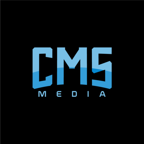 Monogram logo C+M+S, media logo, lettermarks logo, CMS logo, logo design cover image.