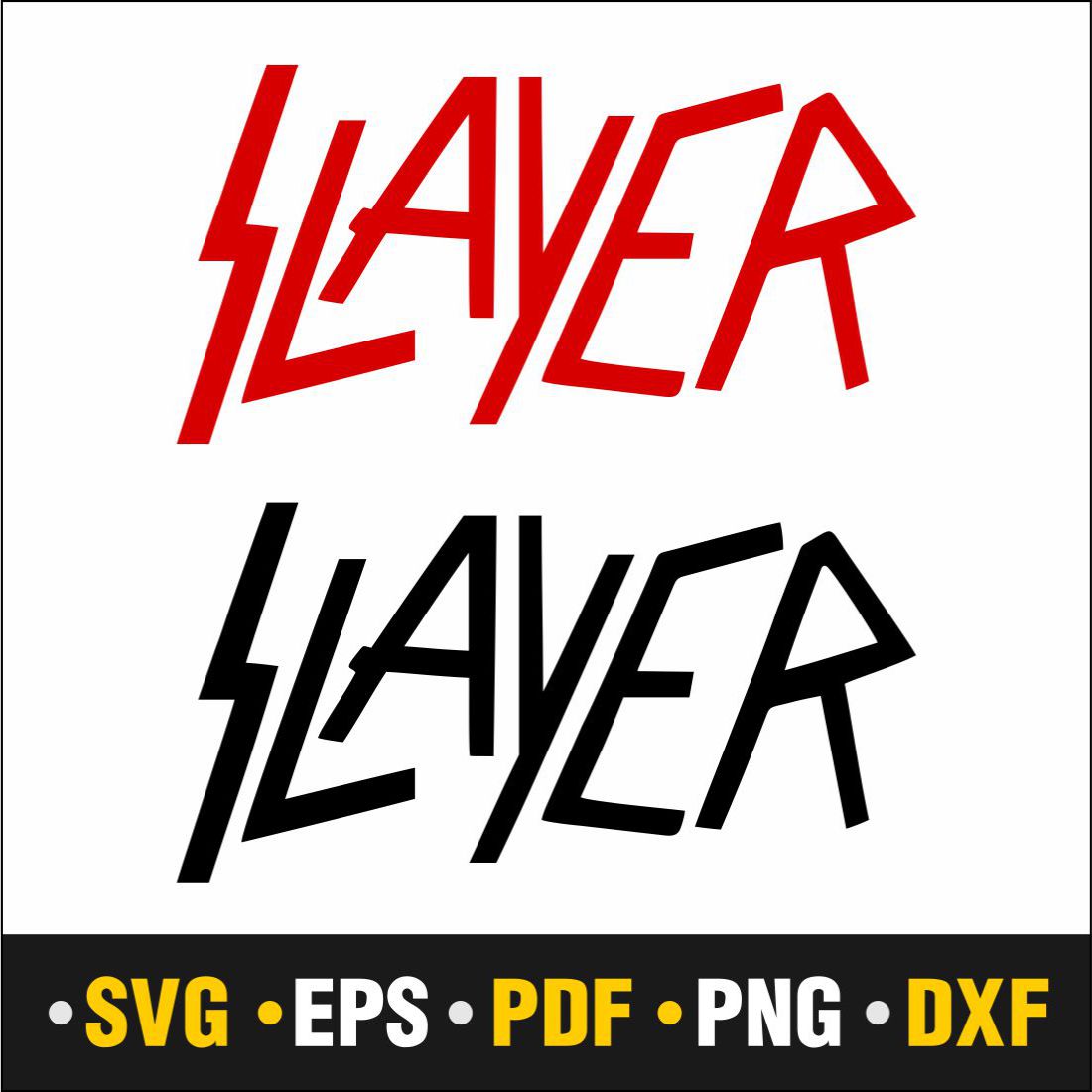 Slayer Svg, Slayer, Slayer Music Svg, Slayer Png, Slayer Monogram Png, Rapper Svg, Instant Download Vector Cut file Cricut, Silhouette, Pdf Png, Dxf, Decal cover image.