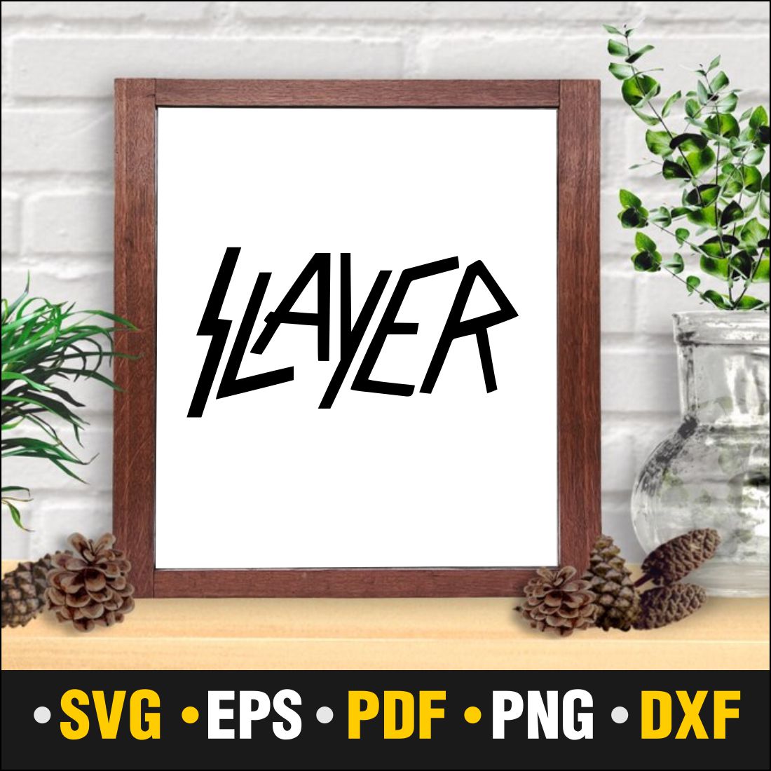 Slayer Svg, Slayer, Slayer Music Svg, Slayer Png, Slayer Monogram Png, Rapper Svg, Instant Download Vector Cut file Cricut, Silhouette, Pdf Png, Dxf, Decal preview image.