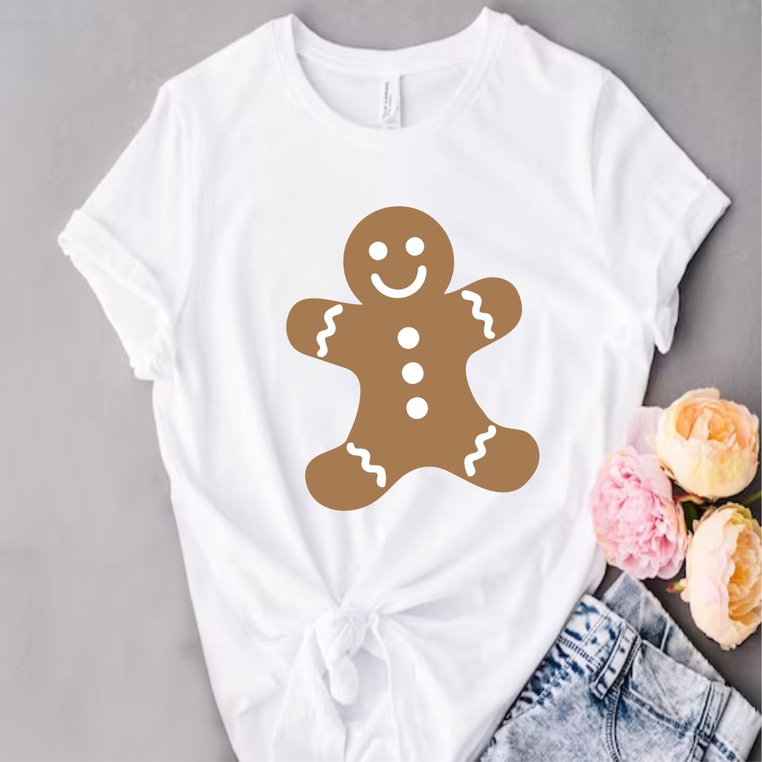 Gingerbread Svg, Gingerbread, Gingerbread eps, Gingerbread Outline Png, Gingerbread Monogram Png, Instant Download Vector Cut file Cricut, Silhouette, Pdf Png, Dxf, Decal preview image.