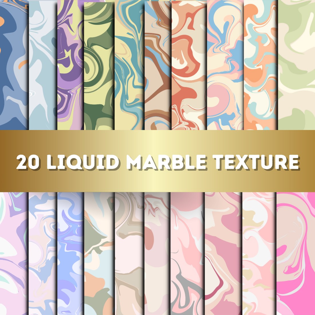 20 Liquid Marble Texture cover image.