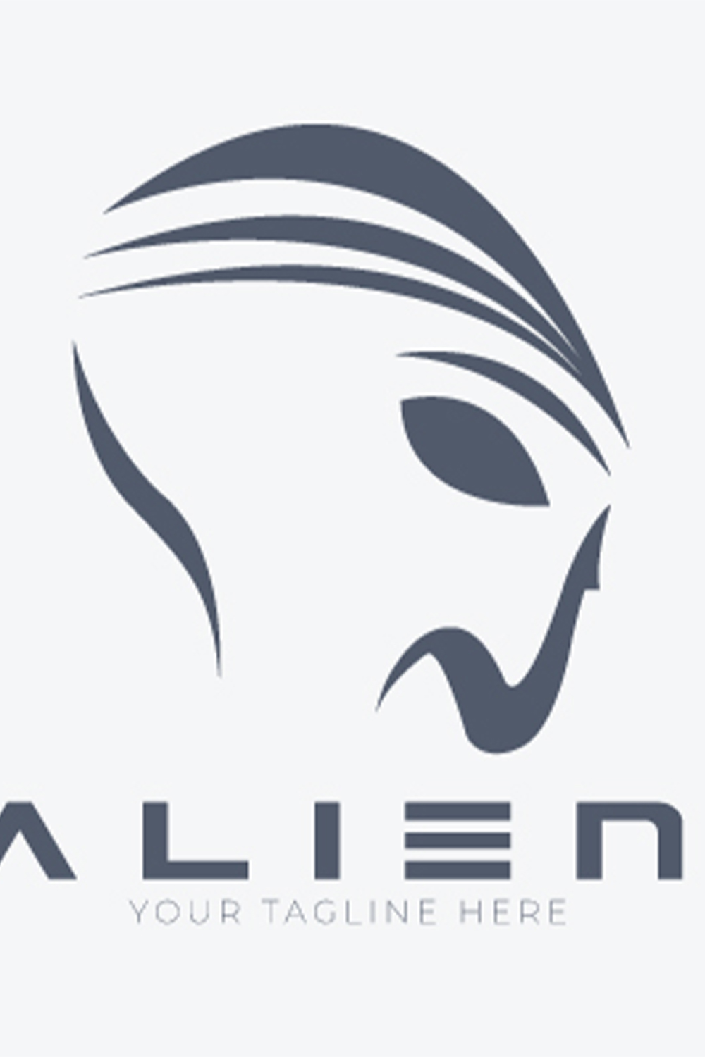 Alien Logo pinterest preview image.