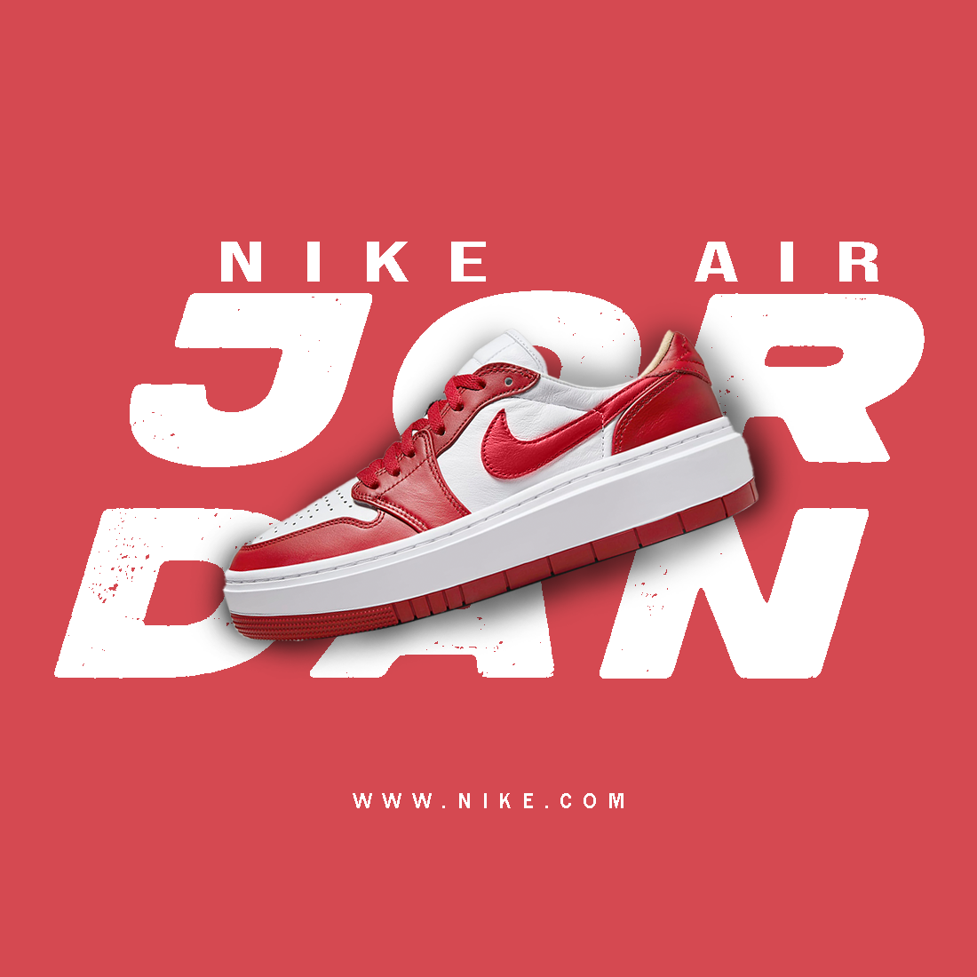 Air Jordan 1 Elevate Low Shoes Poster cover image.
