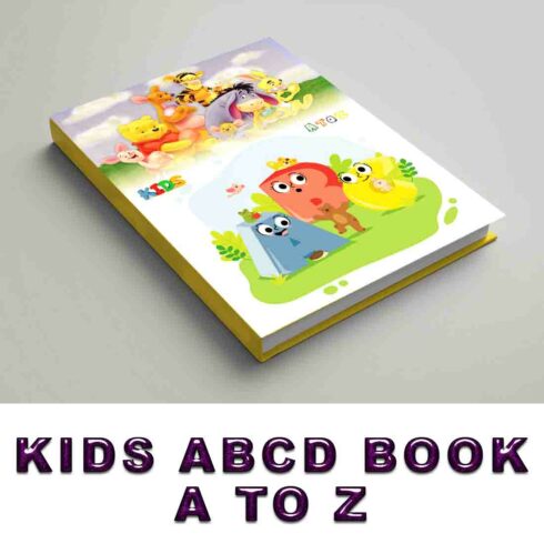kids book abcd adobe indesign 30 pages includes cover pages cover image.