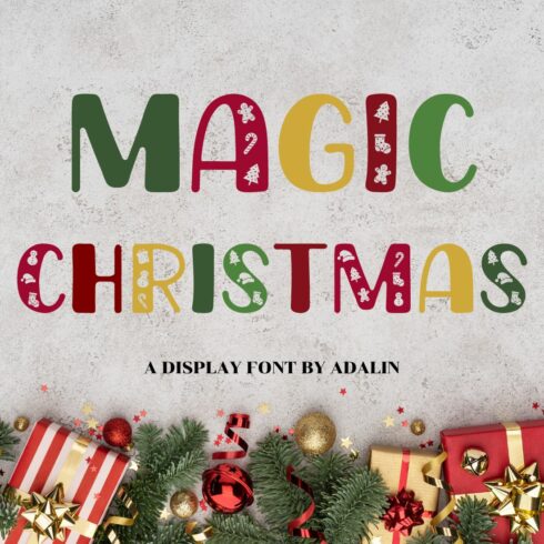 Magic Christmas - Display Font cover image.