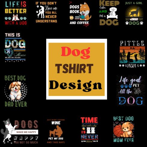 Dog tshirt design for everyone cover image.