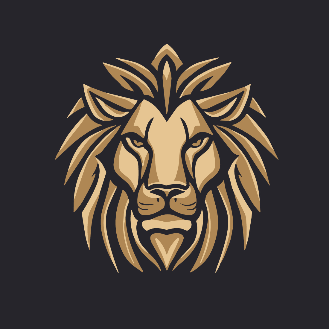 High Resolution Best Quality Lion Logo only in 20$ preview image.
