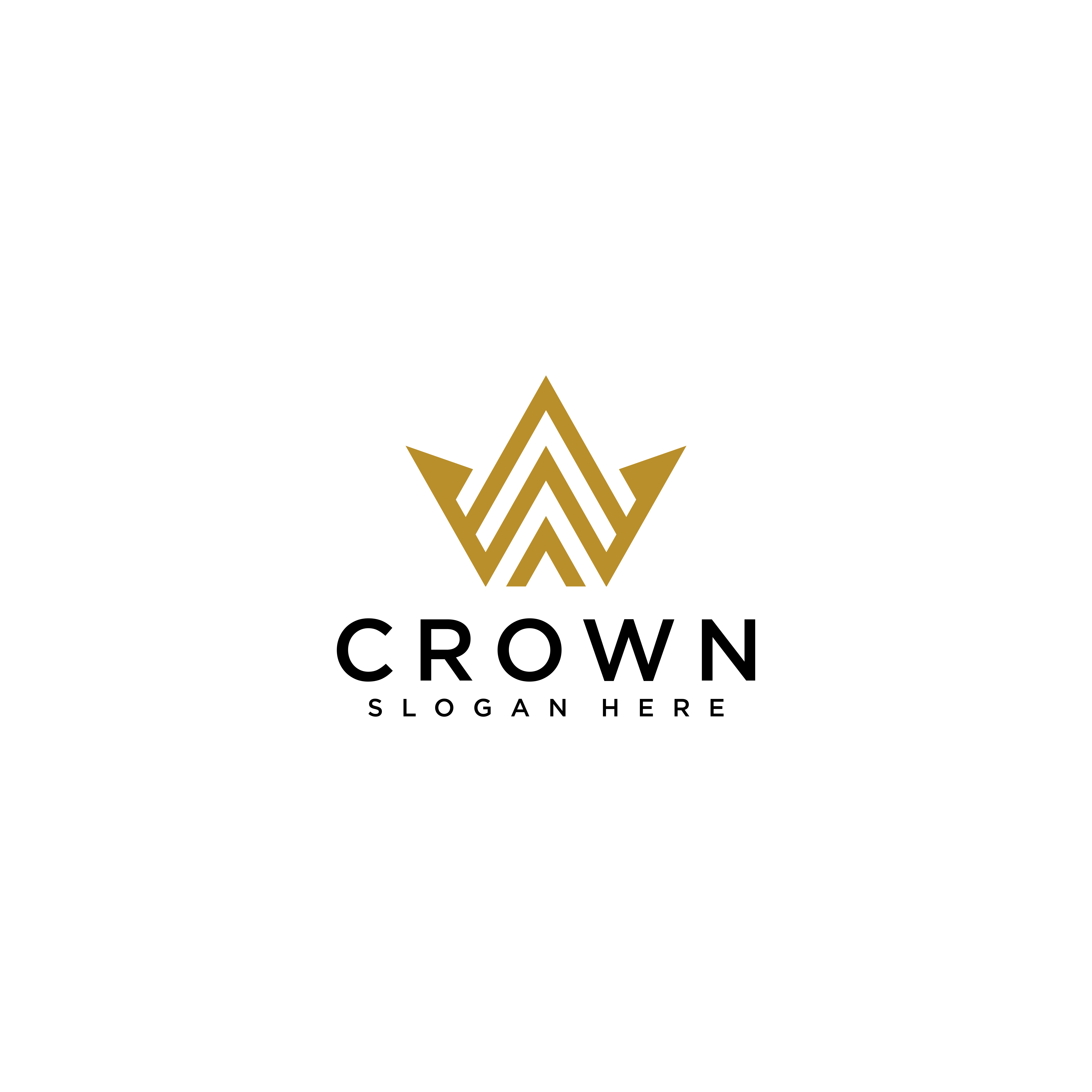 crown vector design icon template cover image.