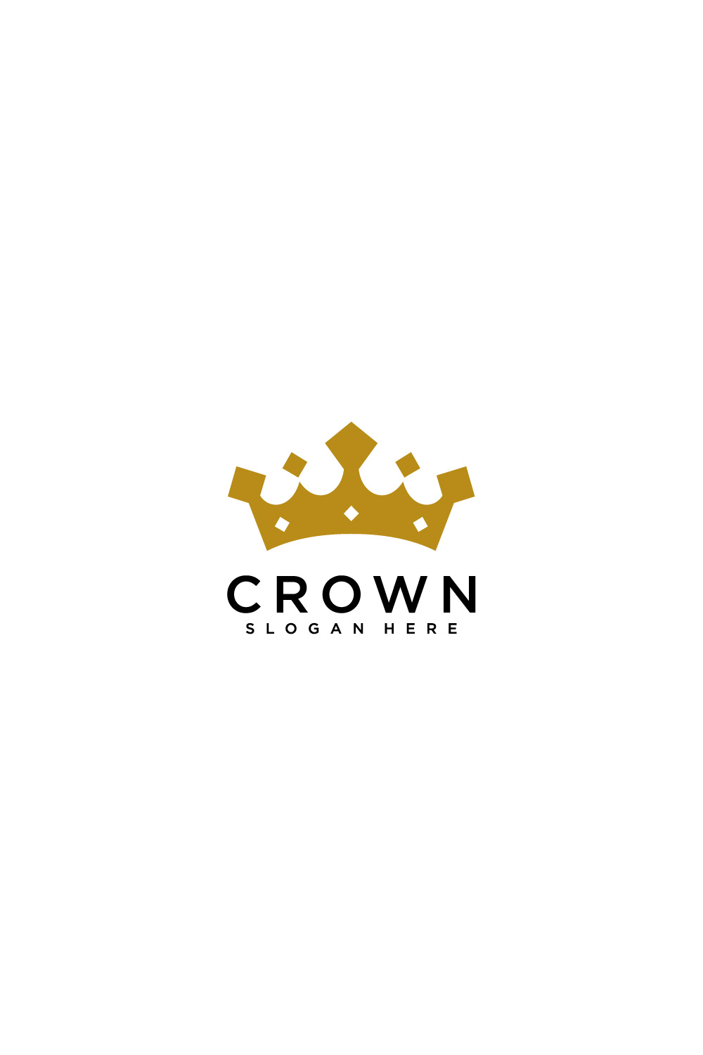 crown vector design icon template pinterest preview image.