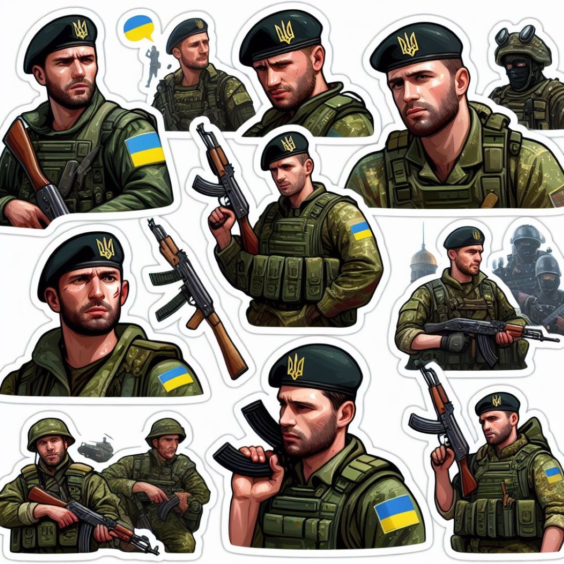 Ukrainian army preview image.