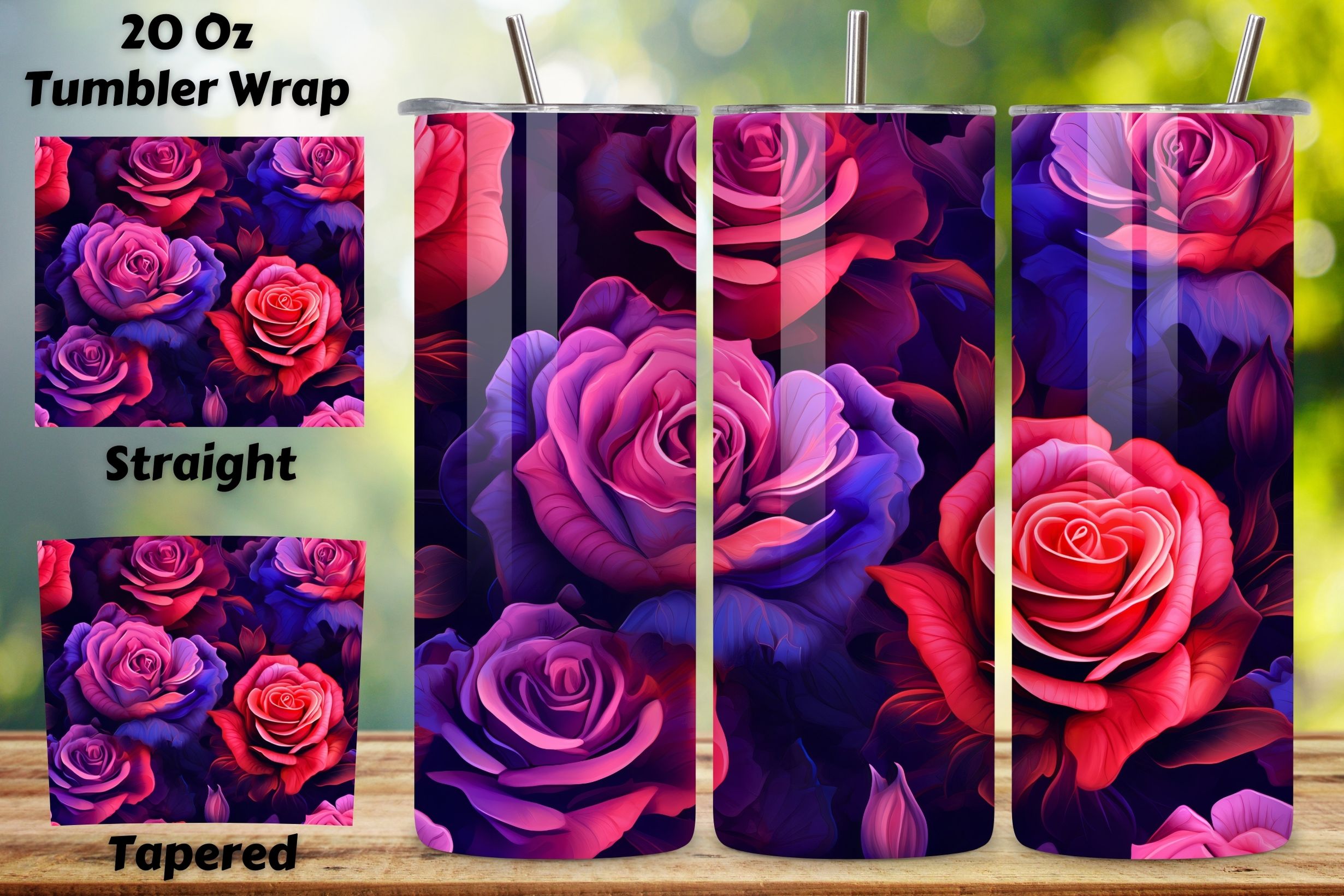 Mystical Roses Tumbler Wrap, Seamless Design PNG, tumbler wrap, sublimation  tumbler, tumbler sublimation, sublimation designs, tumbler design, 20 oz  skinny tumbler, 20oz skinny tumbler - MasterBundles