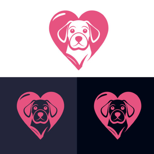 Best resolution High Quality Dog Love Logo Only in 20$ cover image.