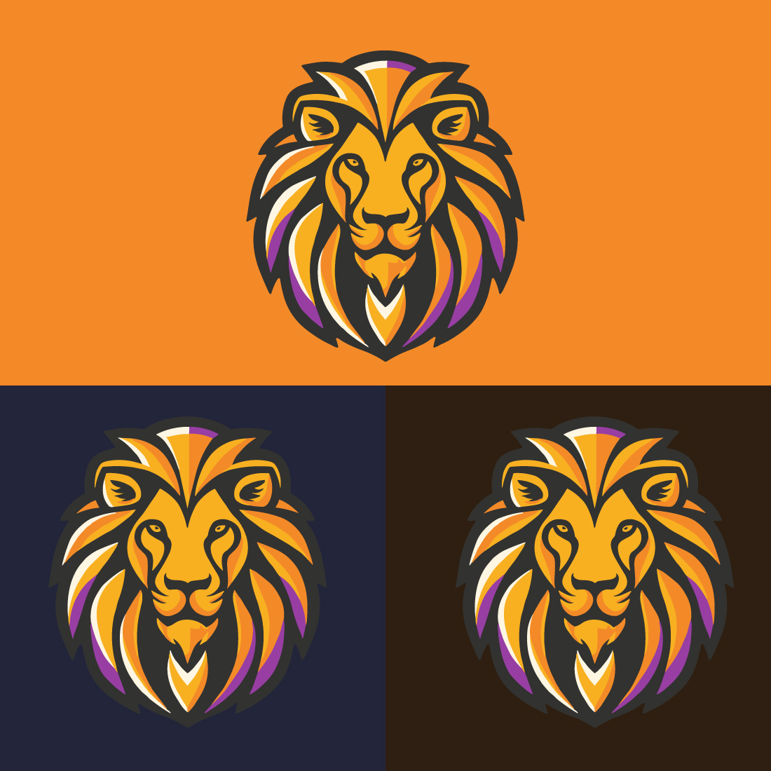 High Resoluiton Best Quality Lion Logo Only in 20$ preview image.