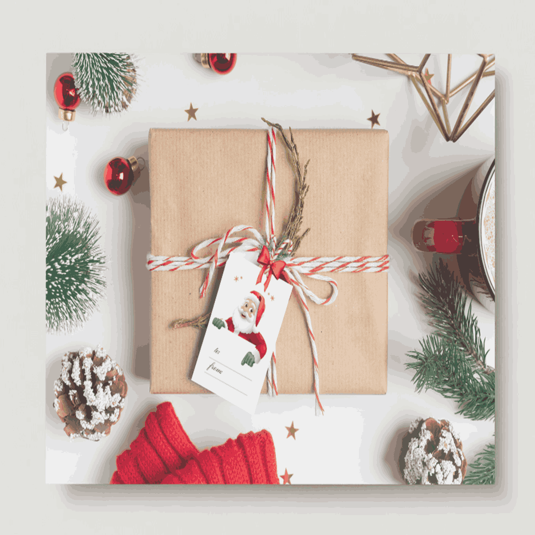 Printable Christmas Gift Tags, Holiday gift tags, DIY gift tags, Holiday gift wrapping, Assorted Christmas gift tags, Set of 18 Printable preview image.