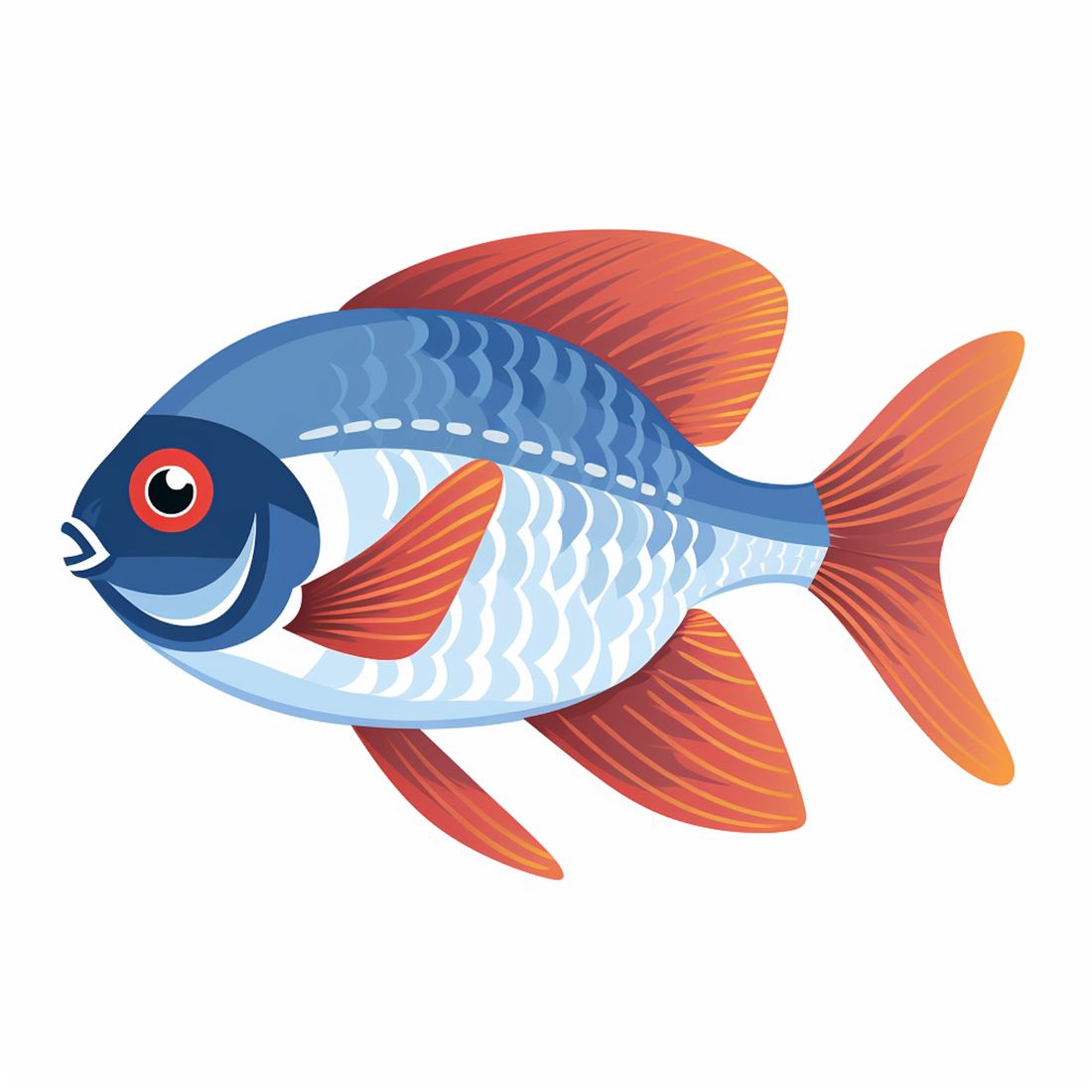 Purple peacock cichlid tuna yellow color fish betta fish changing color fish and chips vector preview image.