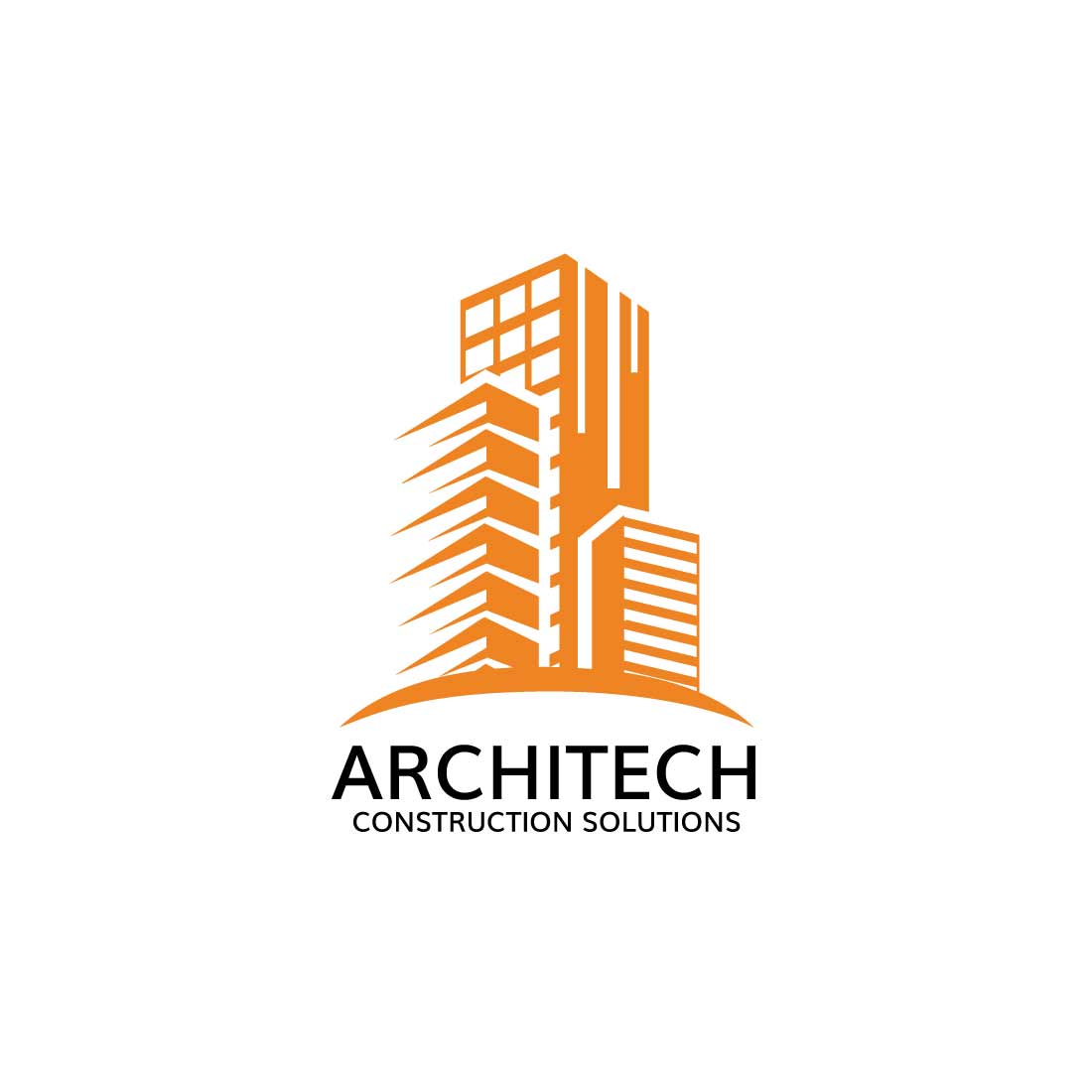 Architect Construction Logo Design preview image.