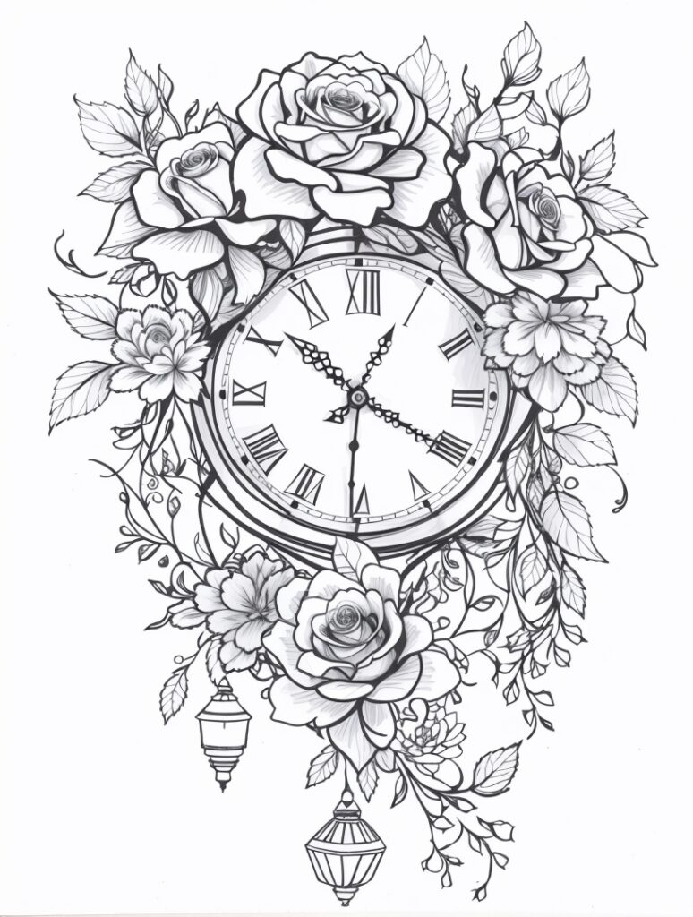 25 Printable Rose Designs Adult Coloring pages | Coloring Pages for ...