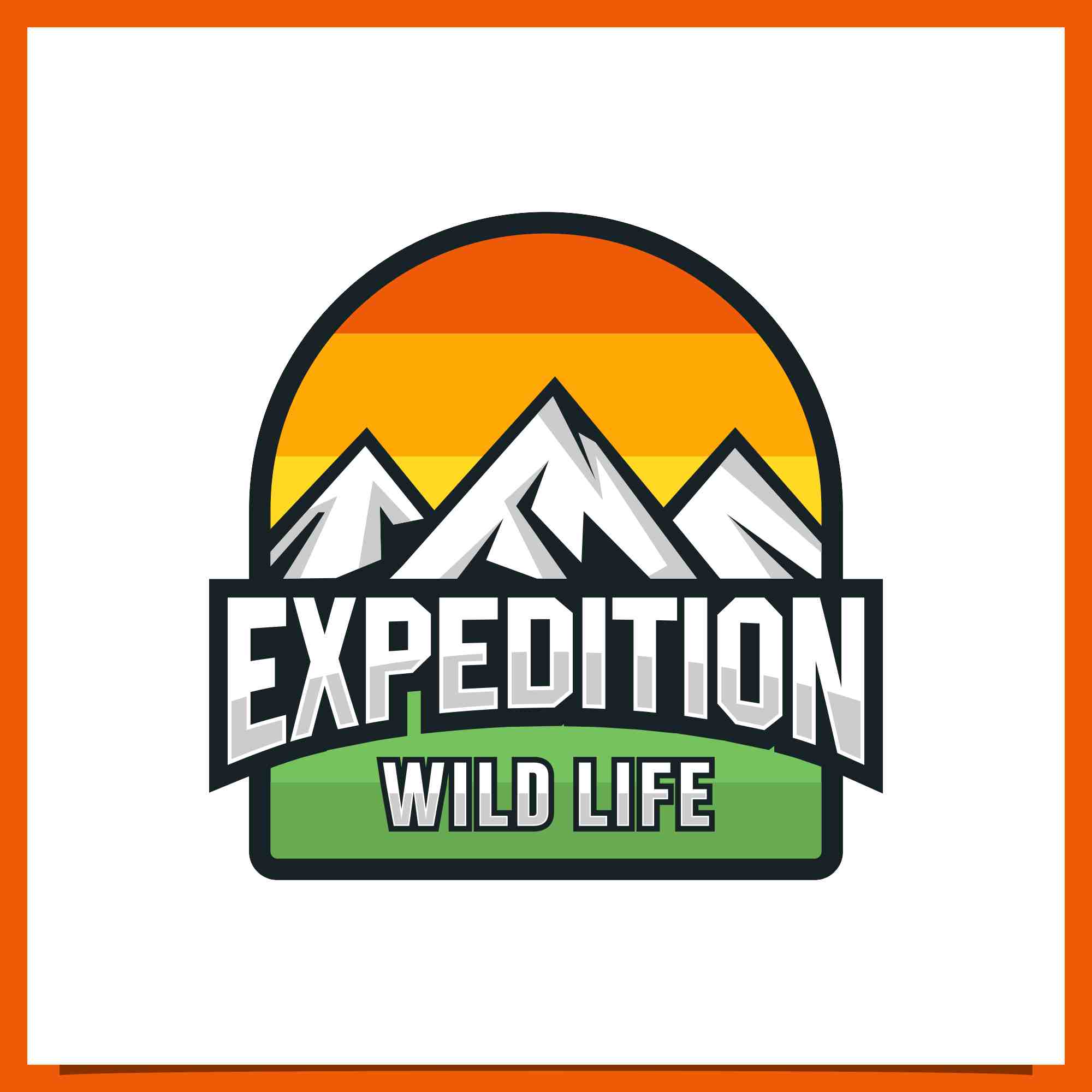 adventure expedition mountains outdoor logo 3 733