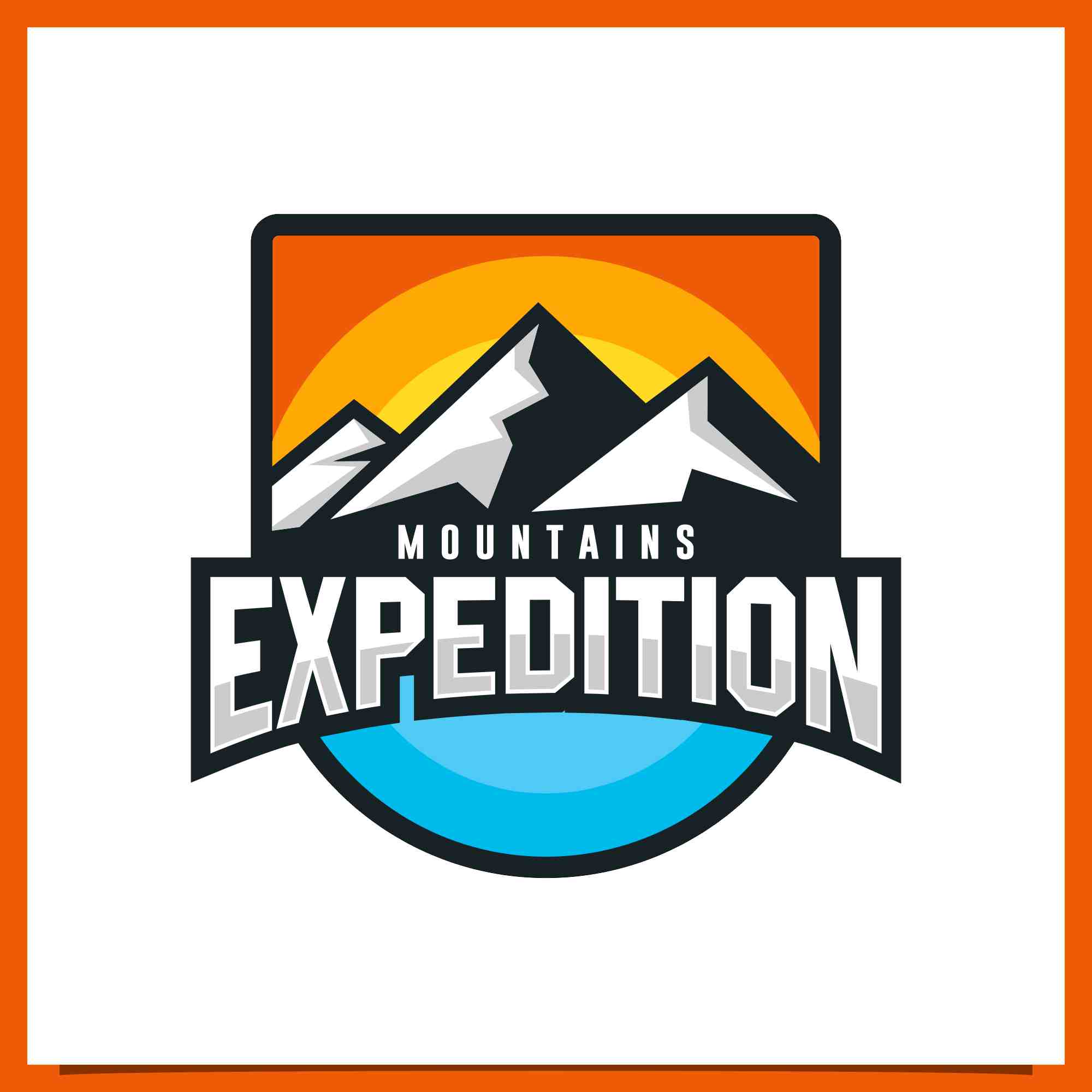 adventure expedition mountains outdoor logo 4 927