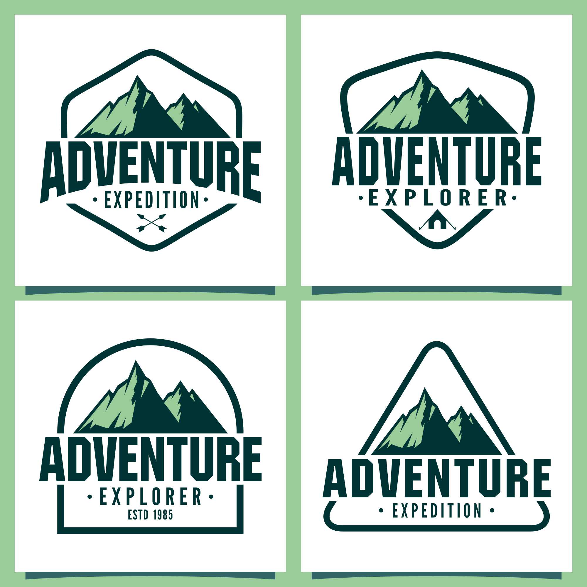 Set Adventure Vintage Logo collection - $4 cover image.