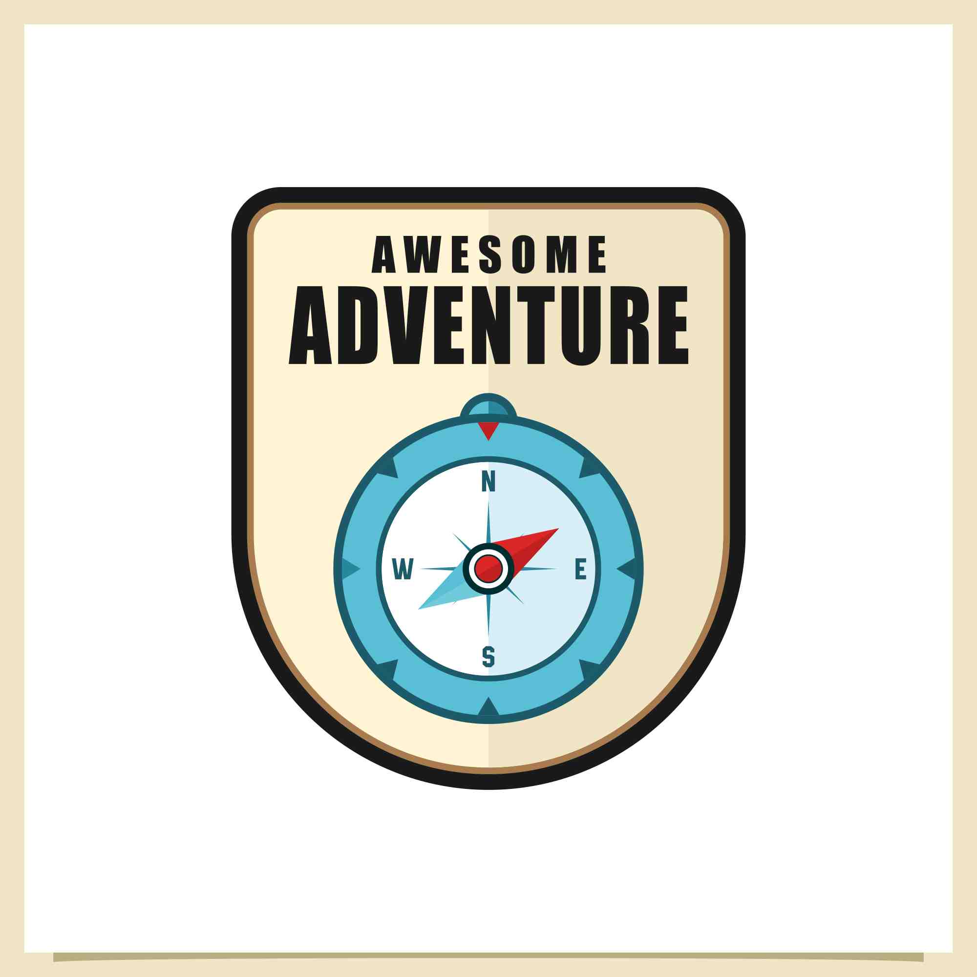 Set Outdoor adventure badge logo design collection - $5 preview image.