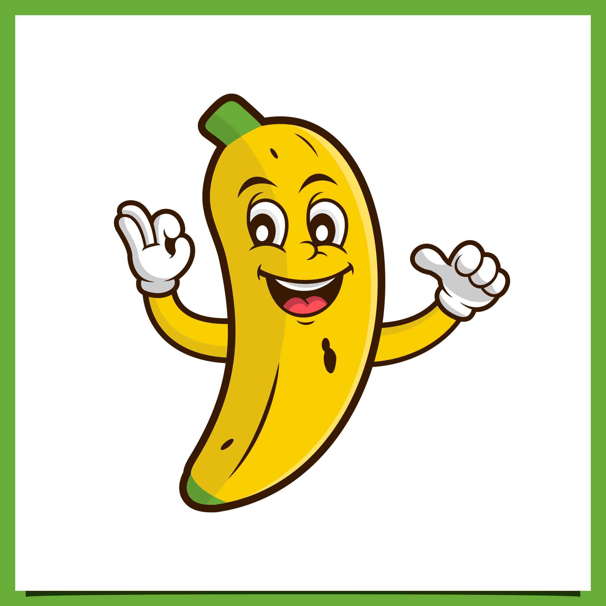 banana mascot fresh and healthy logo design 2 245