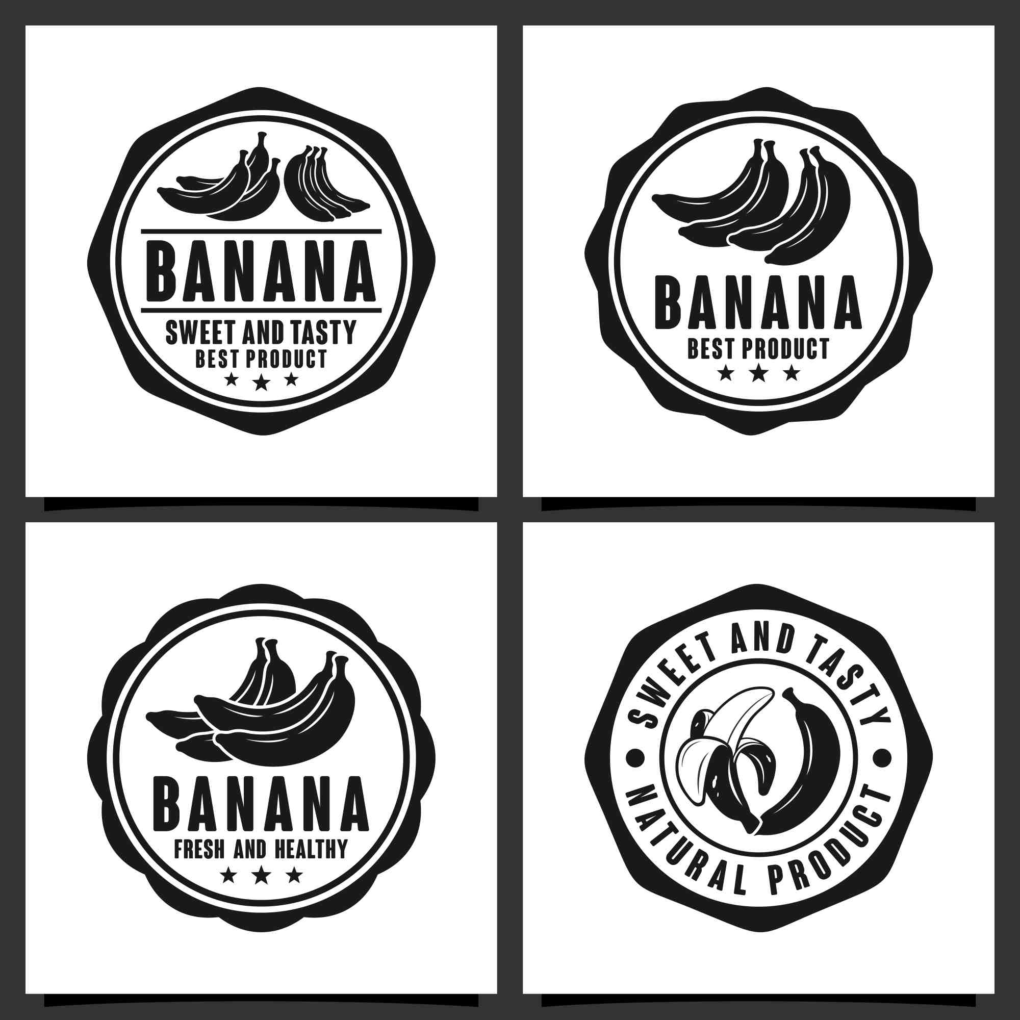 banana vector design collection 4 116