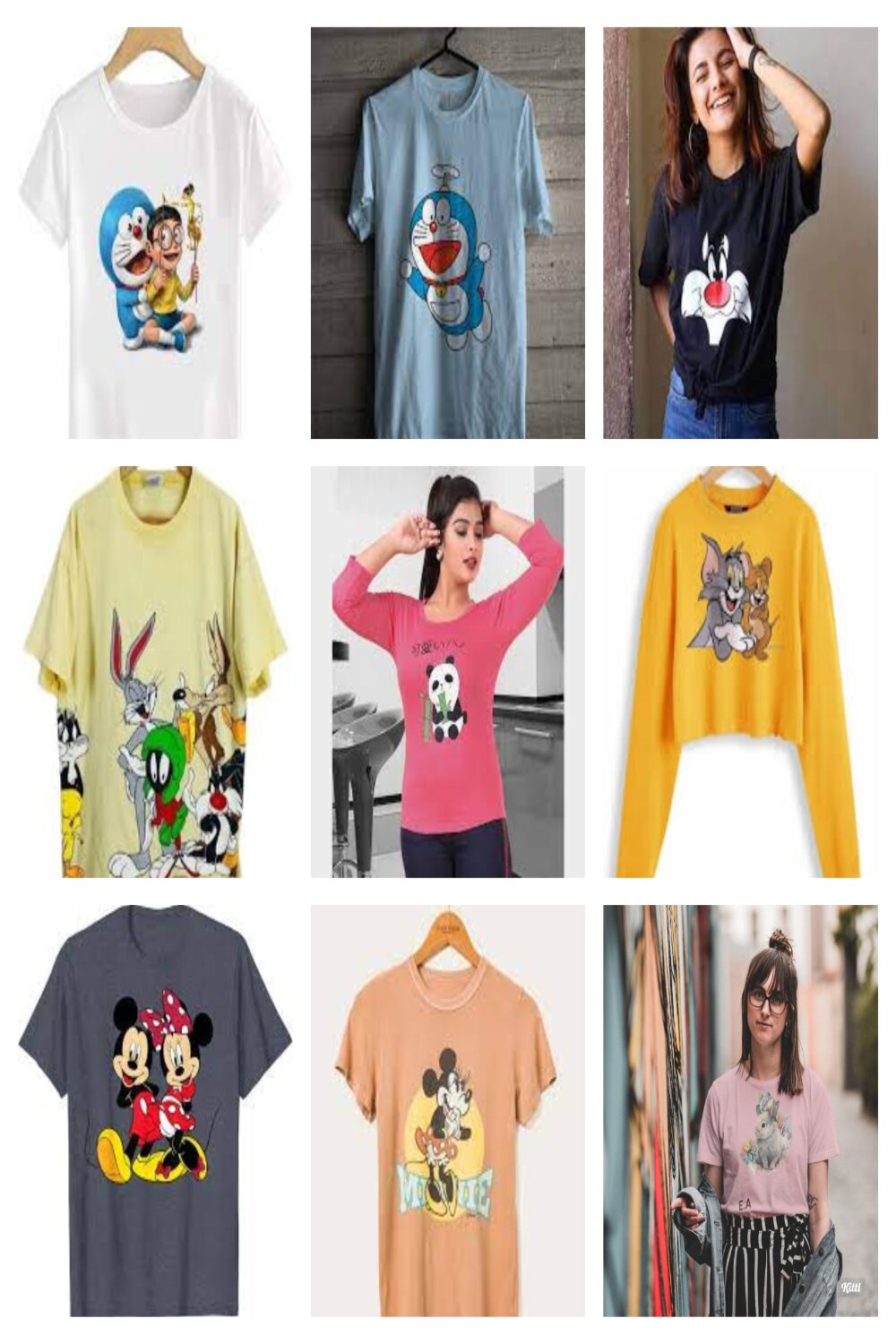 Cartoon t shirts new collection 2024 pinterest preview image.