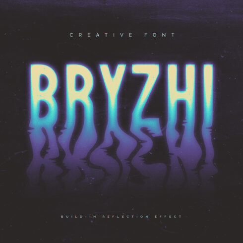 Bryzhi - Creative Font cover image.