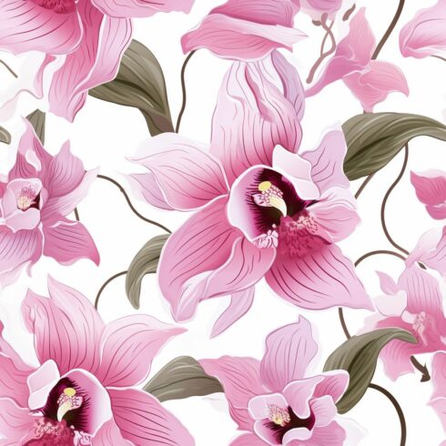 Seamless Floral background cover image.