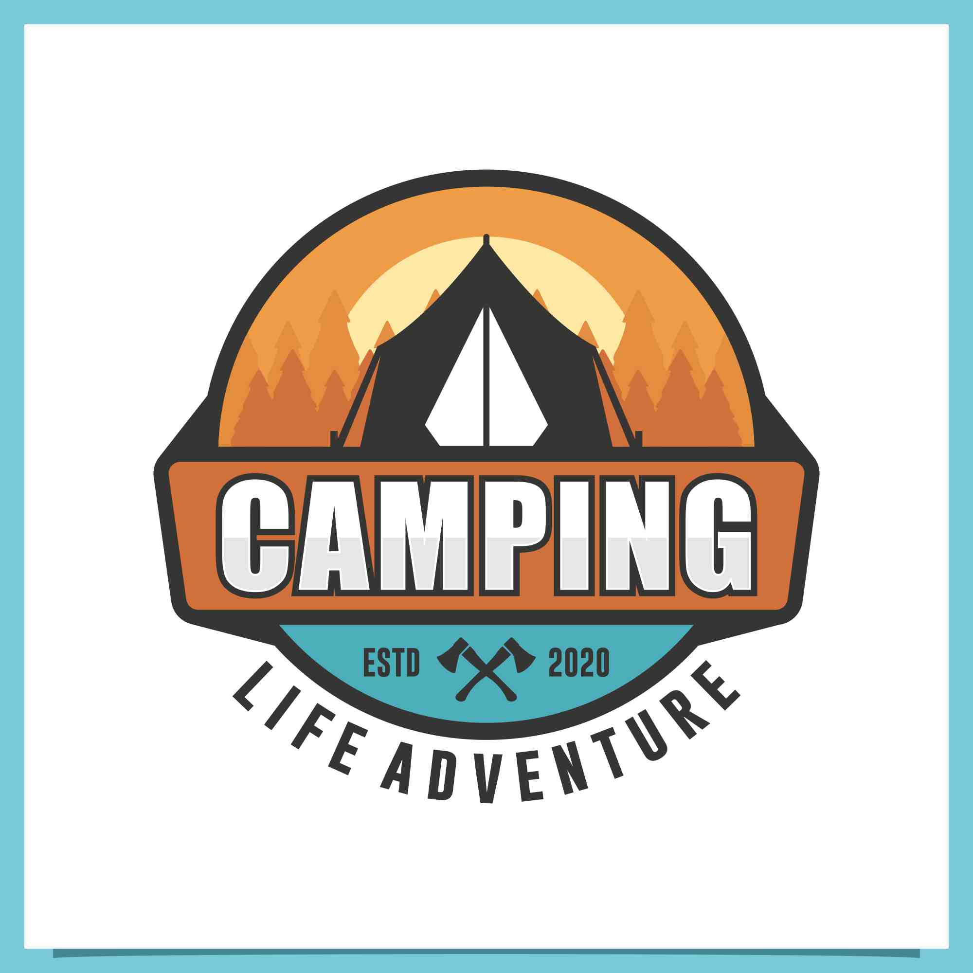 camping outdoor adventure logo design 3 181