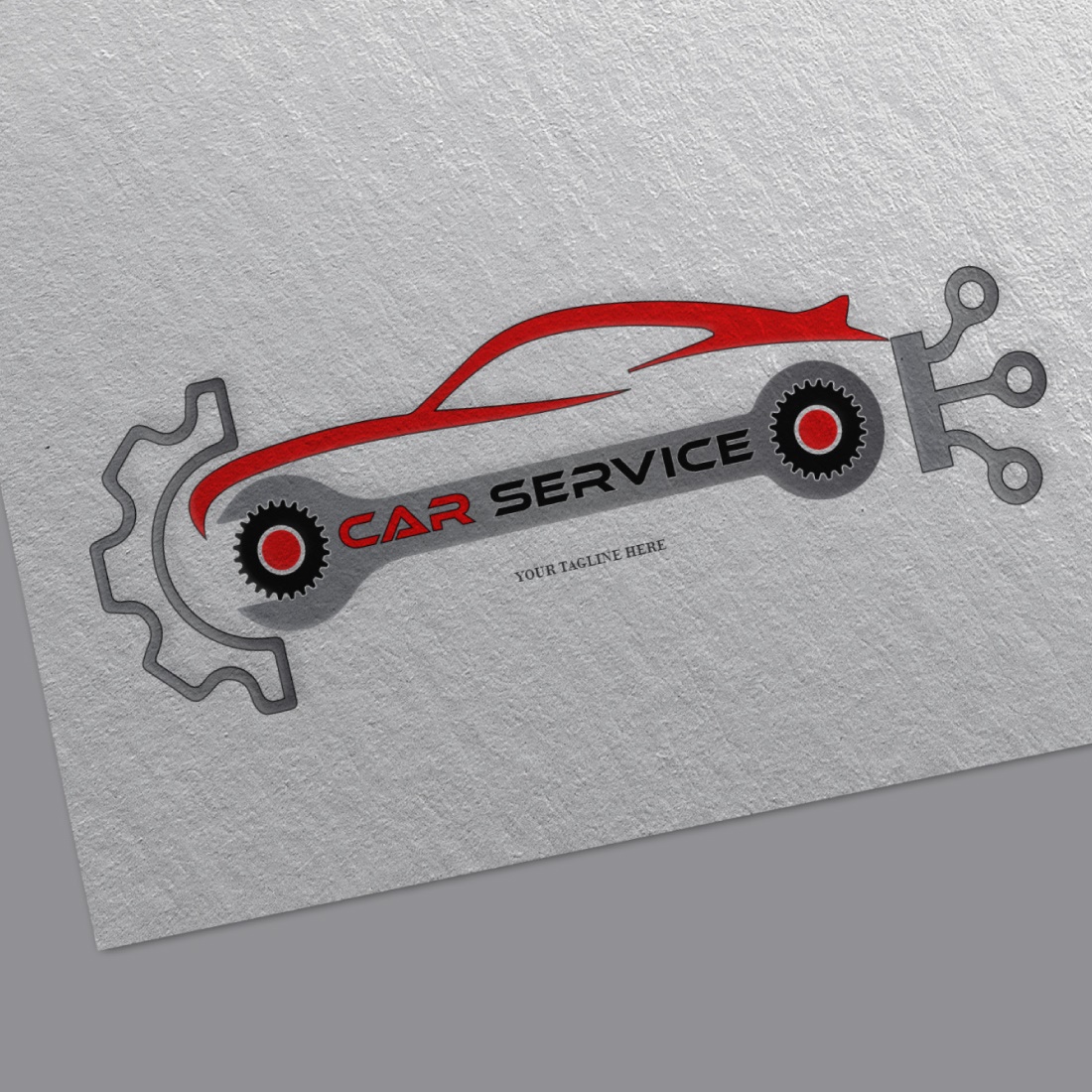 Car Service Logo preview image.
