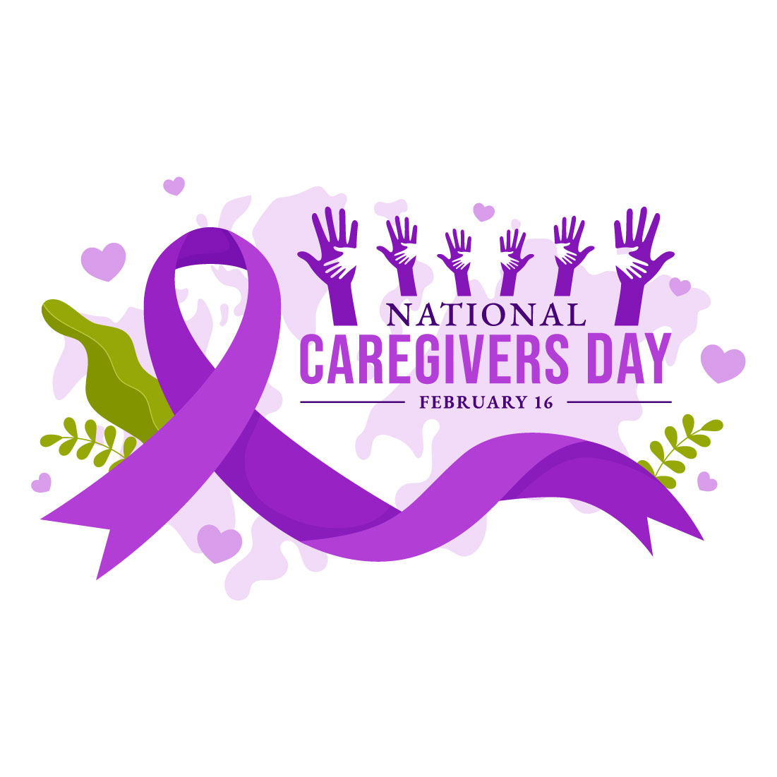 12 National Caregivers Day Illustration preview image.