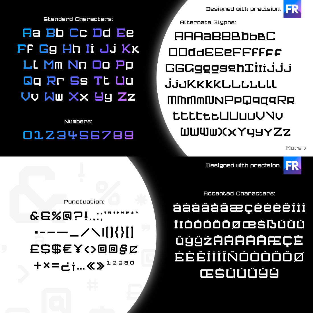 Realest | A Modern Slab Serif Font preview image.