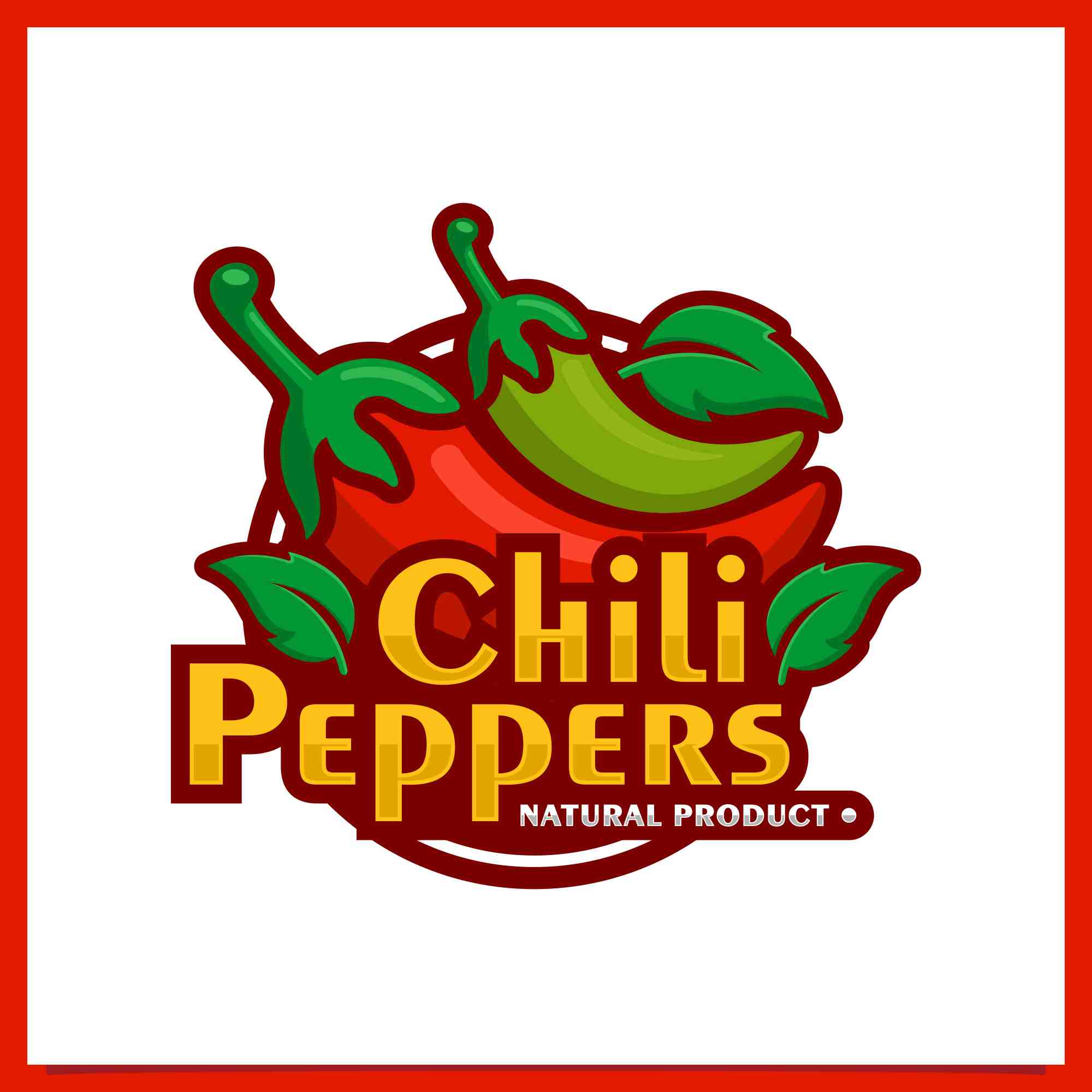 chili pepper badge logo design 3 621