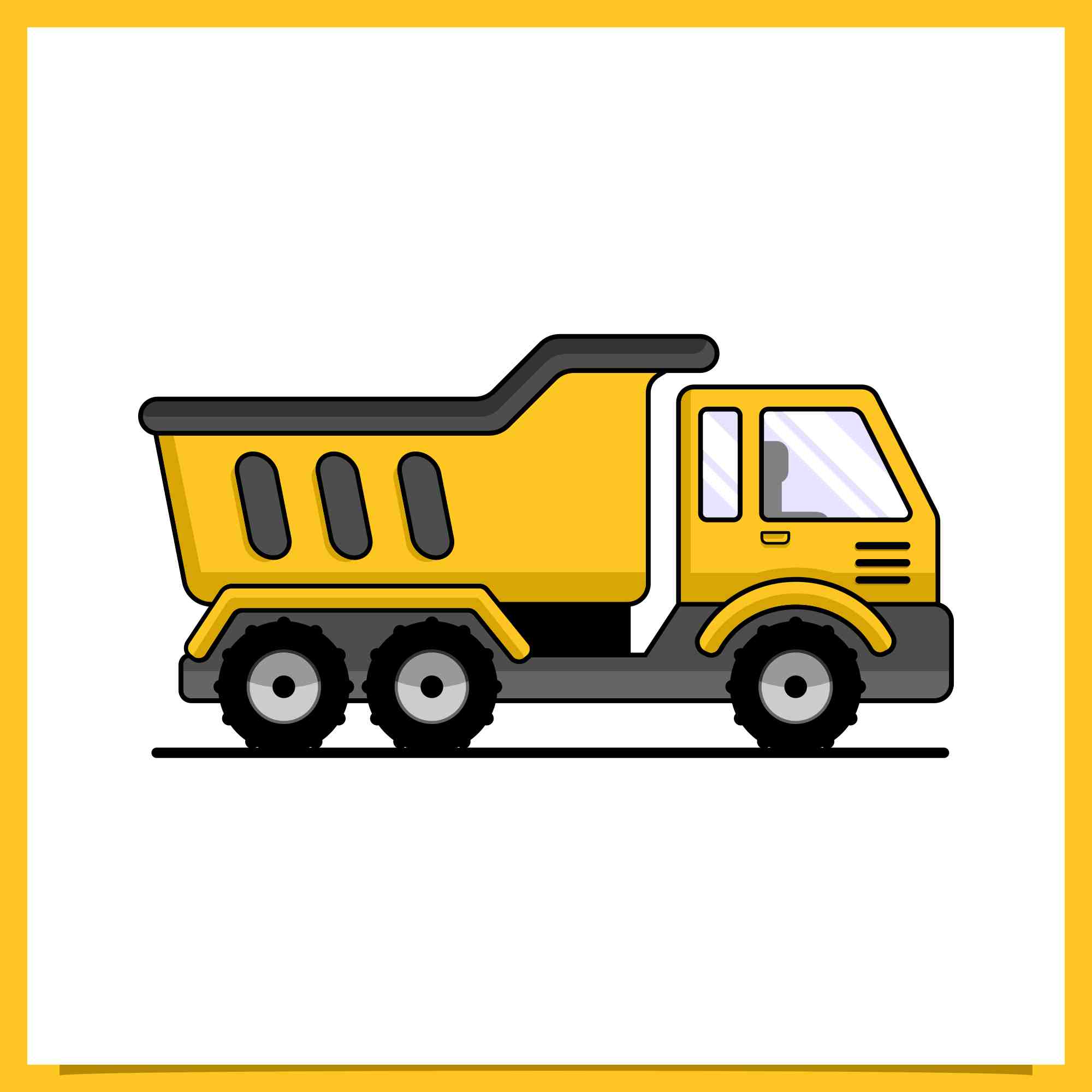contructions trucks machine design illustration 3 277
