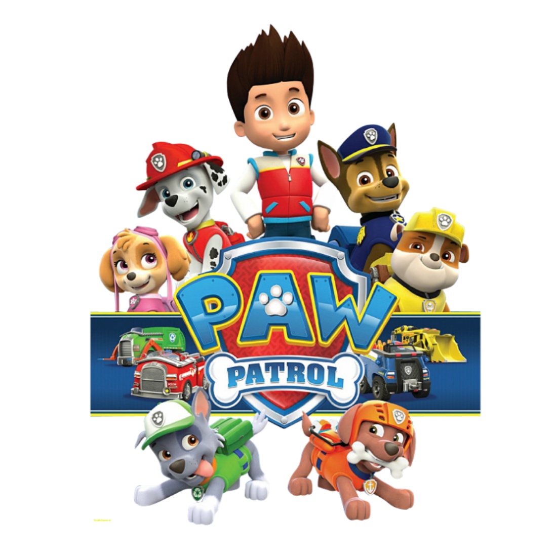 Paw Patrol PNG cover image.