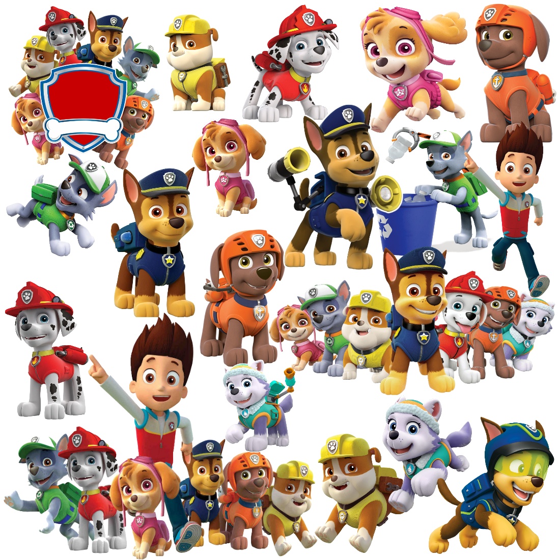 Paw Patrol PNG Bubble preview image.