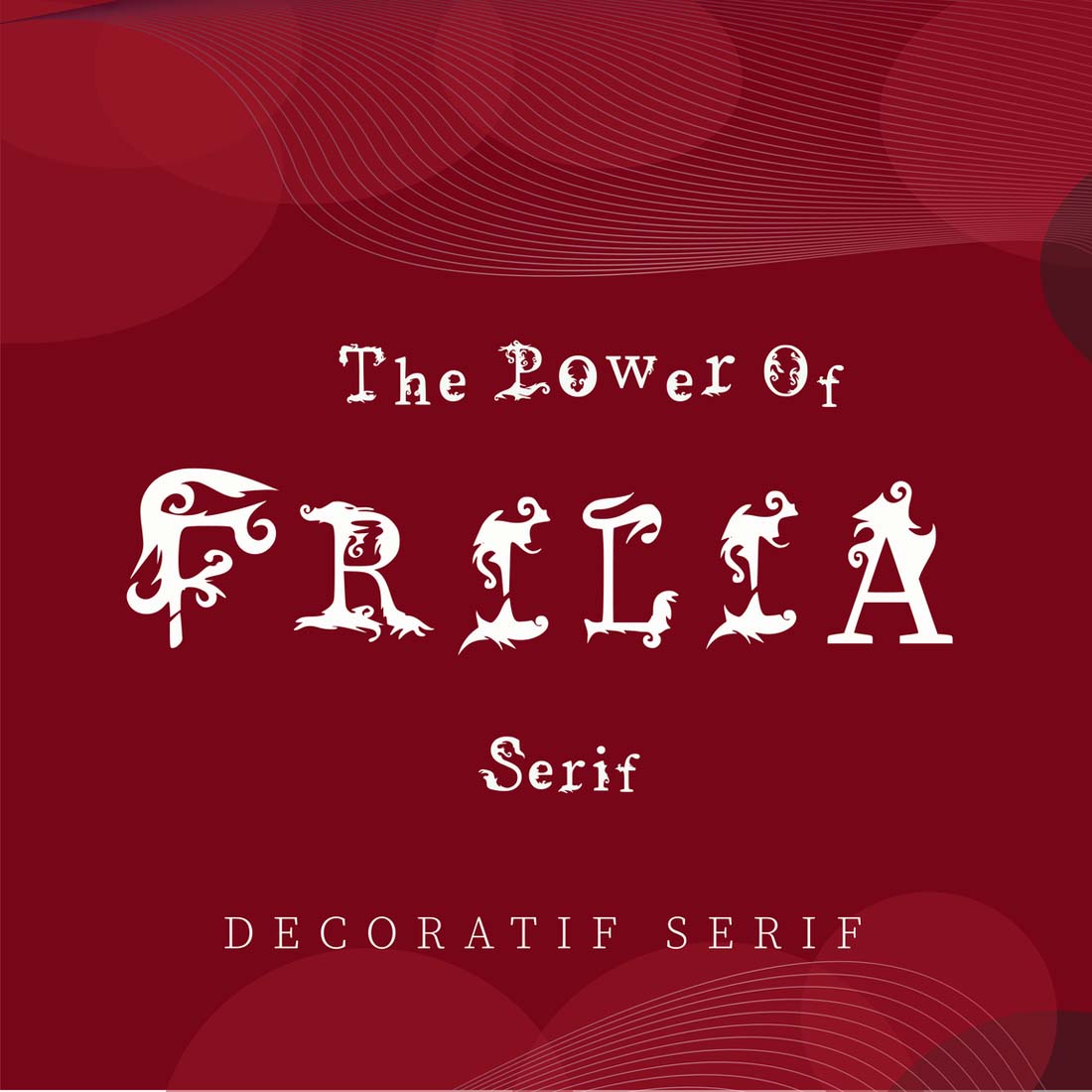 Frilia Power Serif preview image.