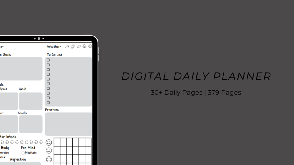 Digital Daily Planner 2024 - MasterBundles